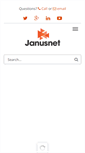 Mobile Screenshot of janusnet.com